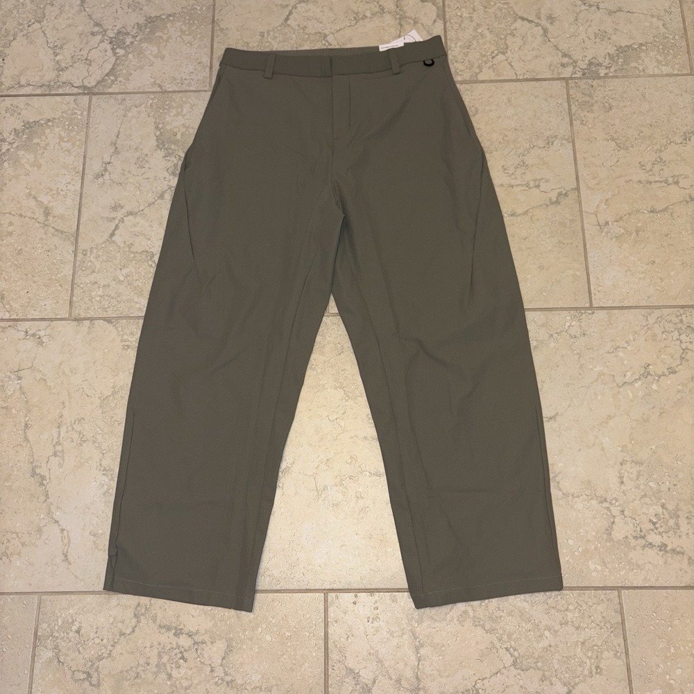 Nike Dri-Fit 24.7 Loose Straight Golf Pants 32X30 Mens Olive Green Stretch UPF40